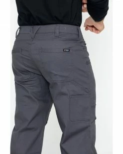 Hawx Men's Stretch Ripstop Utility Work Pants  Charcoal -Hawx Shop 2000242178 022 P5
