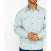 Hawx Men's Twill Snap Long Sleeve Western Work Shirt - Tall Grey 1 Hawx Men's Twill Snap Long Sleeve Western Work Shirt - Tall Grey -Hawx Shop 2000242496 020 P1