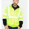Hawx Men's Softshell High-Visibility Safety Work Jacket Yellow 1 Hawx Men's Softshell High-Visibility Safety Work Jacket Yellow -Hawx Shop 2000252007 700 P1