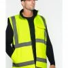 Hawx Men's Reversible Reflective Work Vest Yellow 2 Hawx Men's Reversible Reflective Work Vest Yellow -Hawx Shop 2000252009 700 P1
