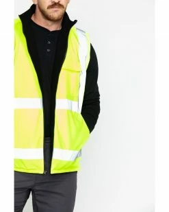 Hawx Men's Reversible Hi-Vis Reflective Work Vest - Big & Tall Yellow 13 Hawx Men's Reversible Hi-Vis Reflective Work Vest - Big & Tall Yellow -Hawx Shop 2000252010 700 P5
