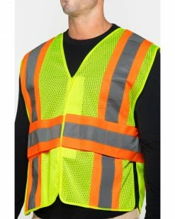 Hawx Men's 2-Tone Mesh Work XL Vest - Big & Tall Yellow 10 Hawx Men's 2-Tone Mesh Work XL Vest - Big & Tall Yellow -Hawx Shop 2000252012 700 P3