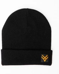 Hawx® Men's Side Logo Beanie Black