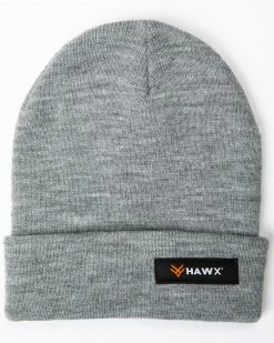 Hawx® Men's Heather Grey Logo Bar Beanie