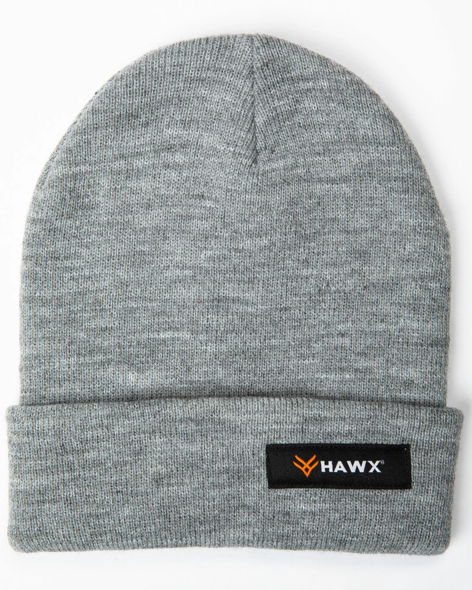 Hawx® Men's Heather Grey Logo Bar Beanie 3 Hawx® Men's Heather Grey Logo Bar Beanie