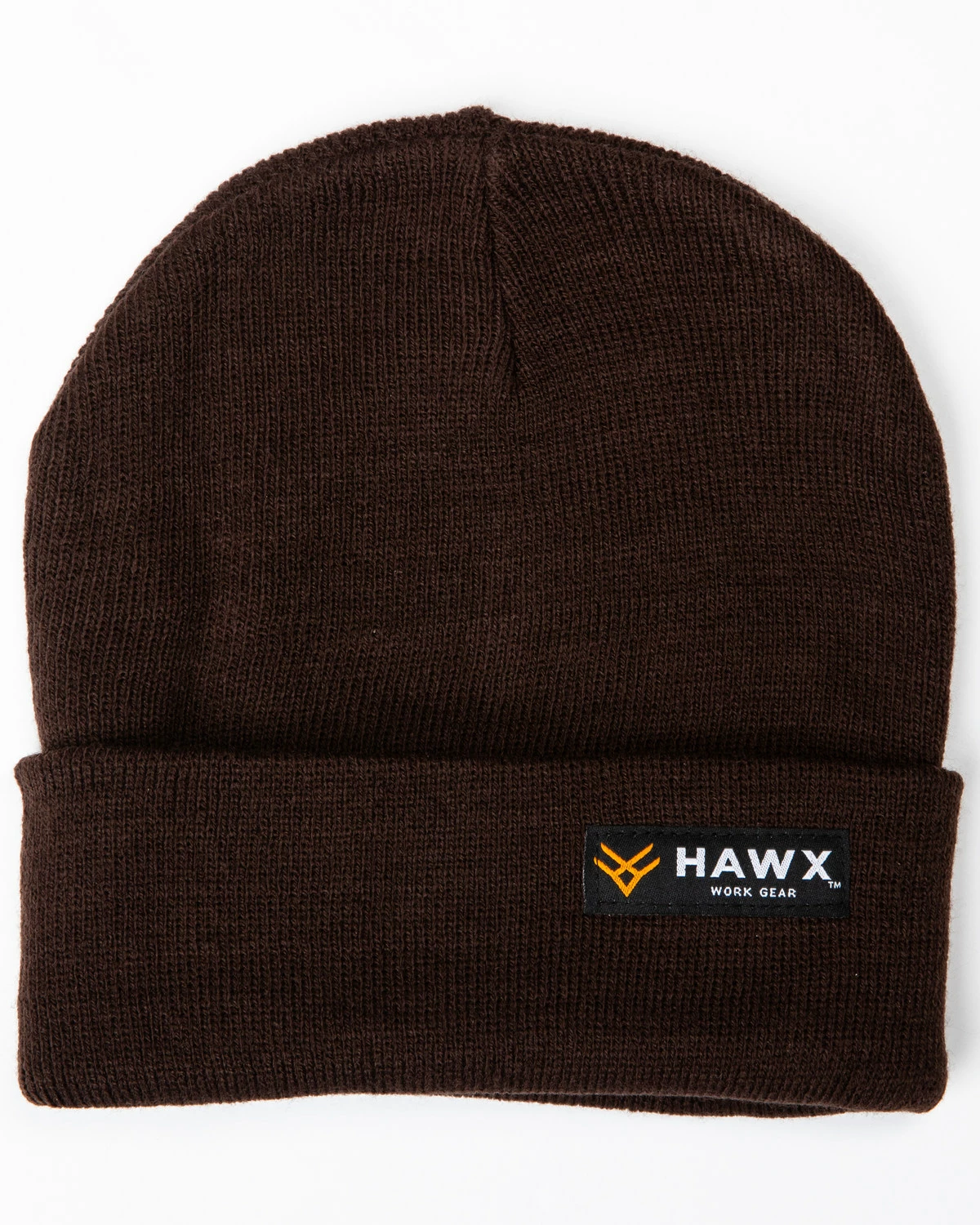 Hawx Men's Brown Logo Bar Beanie 5 Hawx Men's Brown Logo Bar Beanie - Image 3
