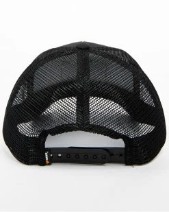 Hawx® Men's Black Patch Logo Trucker Cap -Hawx Shop 2000258261 001 P3