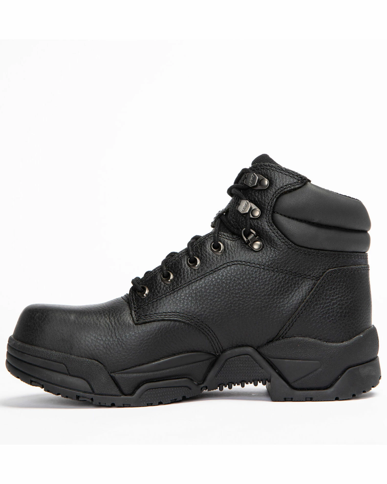 Hawx Men's Enforcer Black Lace-Up Work Boots - Composite Toe 4 Hawx Men's Enforcer Black Lace-Up Work Boots - Composite Toe - Image 2