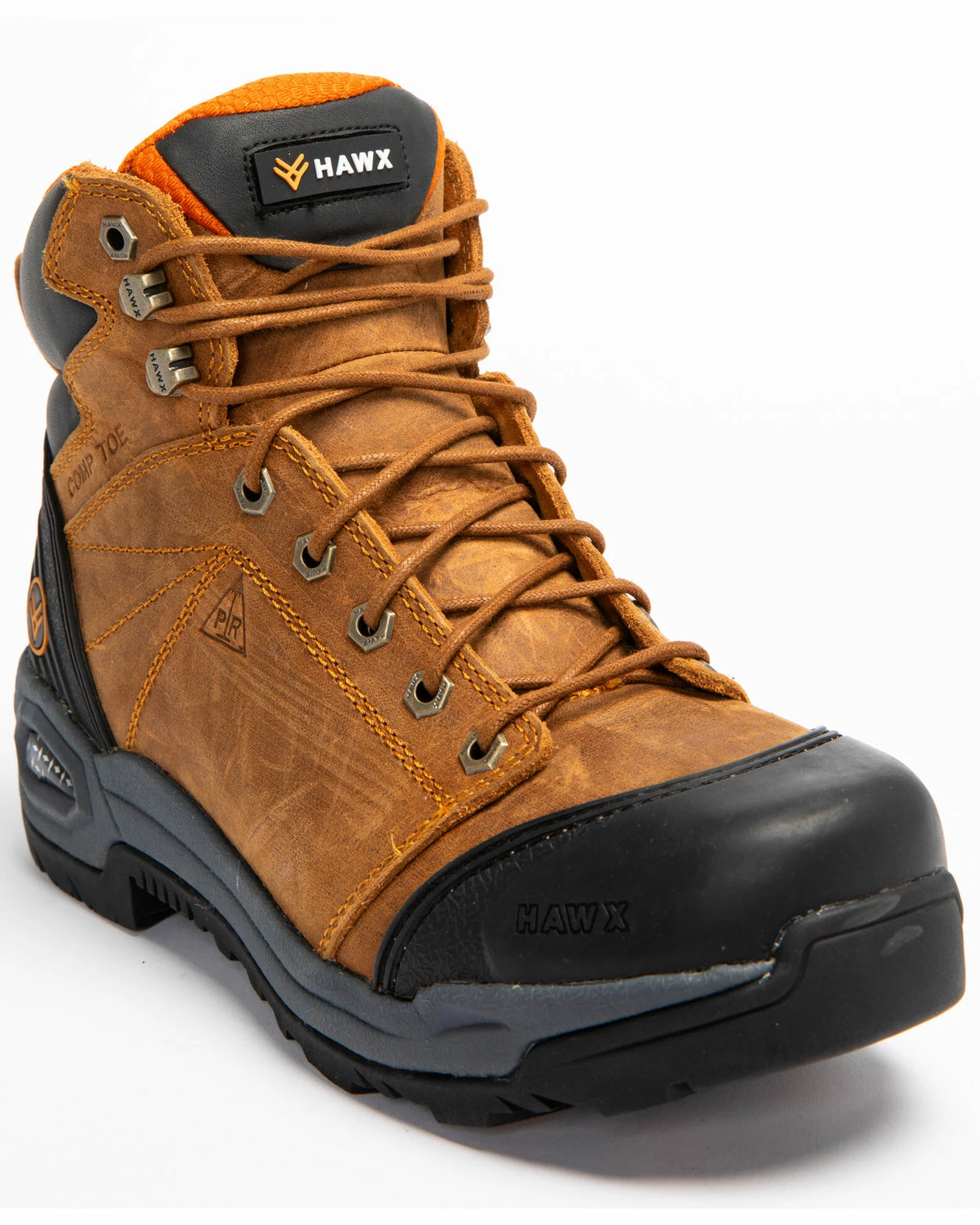 Hawx Men's Lace To Toe Hiker Boots - Round Toe 2 Hawx Men's Lace To Toe Hiker Boots - Round Toe