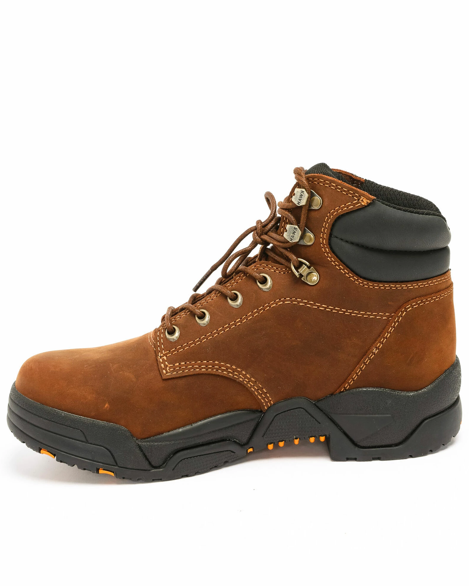 Hawx Men's Brown Enforcer Lace-Up Work Boots - Round Toe 6 Hawx Men's Brown Enforcer Lace-Up Work Boots - Round Toe - Image 4