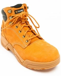 Hawx Men's Wheat Enforcer Lace-Up Work Boots - Round Toe