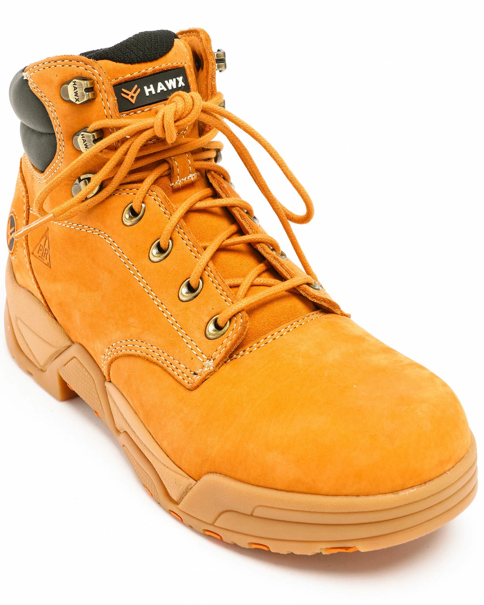 Hawx Men's Wheat Enforcer Lace-Up Work Boots - Round Toe 3 Hawx Men's Wheat Enforcer Lace-Up Work Boots - Round Toe