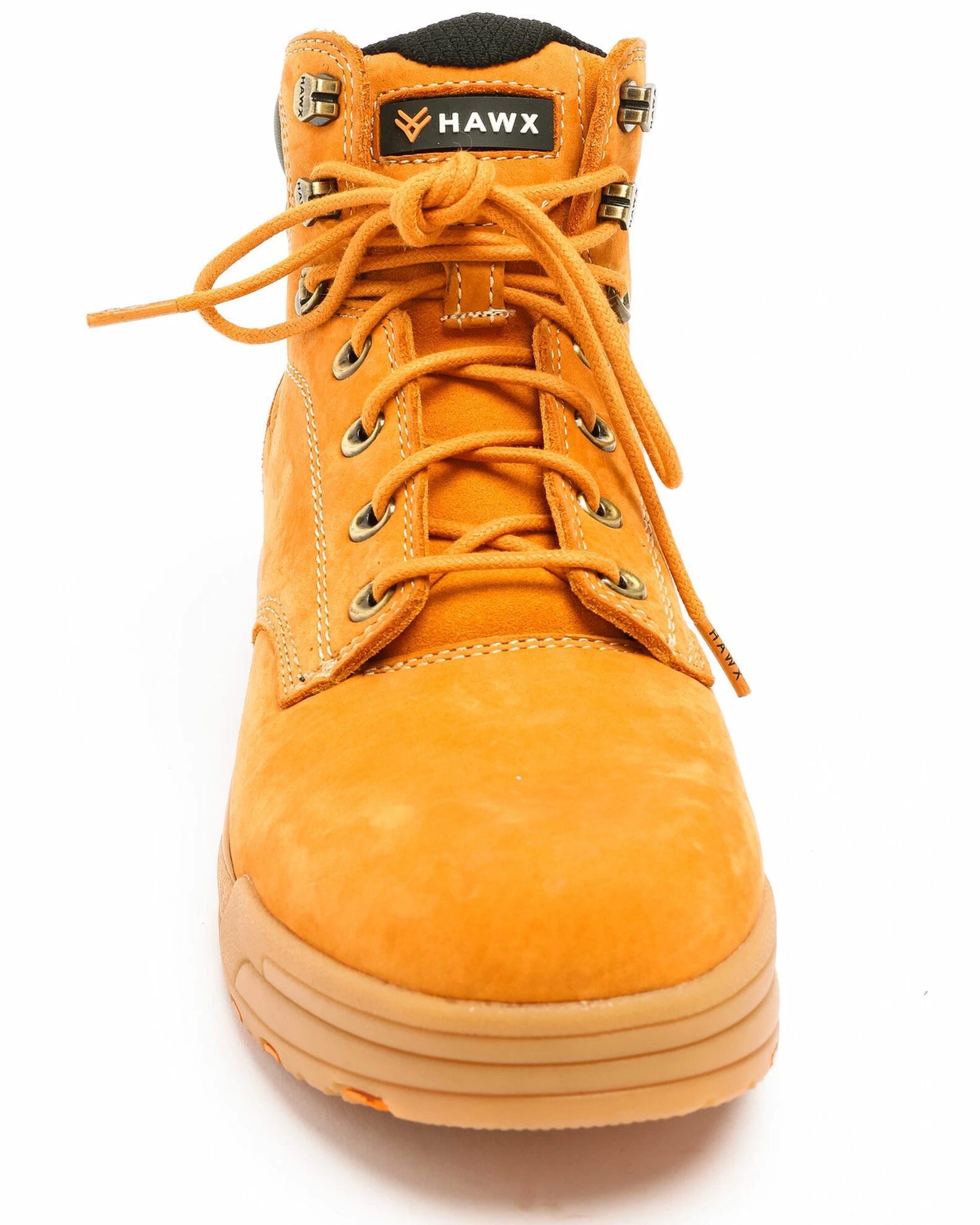 Hawx Men's Wheat Enforcer Lace-Up Work Boots - Round Toe 4 Hawx Men's Wheat Enforcer Lace-Up Work Boots - Round Toe - Image 2
