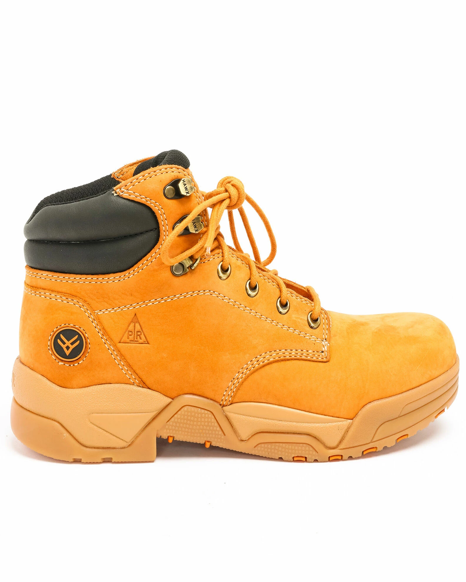 Hawx Men's Wheat Enforcer Lace-Up Work Boots - Round Toe 6 Hawx Men's Wheat Enforcer Lace-Up Work Boots - Round Toe - Image 4
