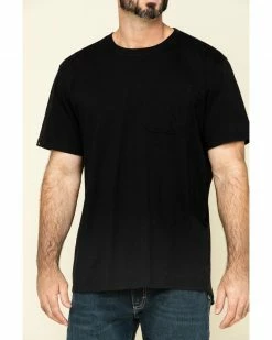 Hawx Men's Black Pocket Crew Short Sleeve Work T-Shirt - Tall  -Hawx Shop 2000276675 001 P4