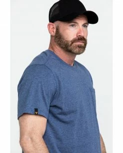 Hawx Men's Pocket Crew Short Sleeve Work T-Shirt Charcoal 13 Hawx Men's Pocket Crew Short Sleeve Work T-Shirt Charcoal -Hawx Shop 2000276676 403 P3