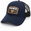 Hawx Men's Navy Rubber Patch Trucker Cap -Hawx Shop 2000279320 410 P1