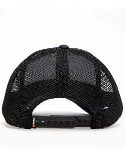 Hawx Men's Navy Rubber Patch Trucker Cap -Hawx Shop 2000279320 410 P5
