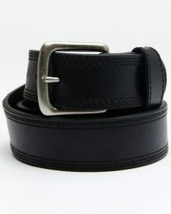 Hawx Men's Triple Stitch Work Belt Black