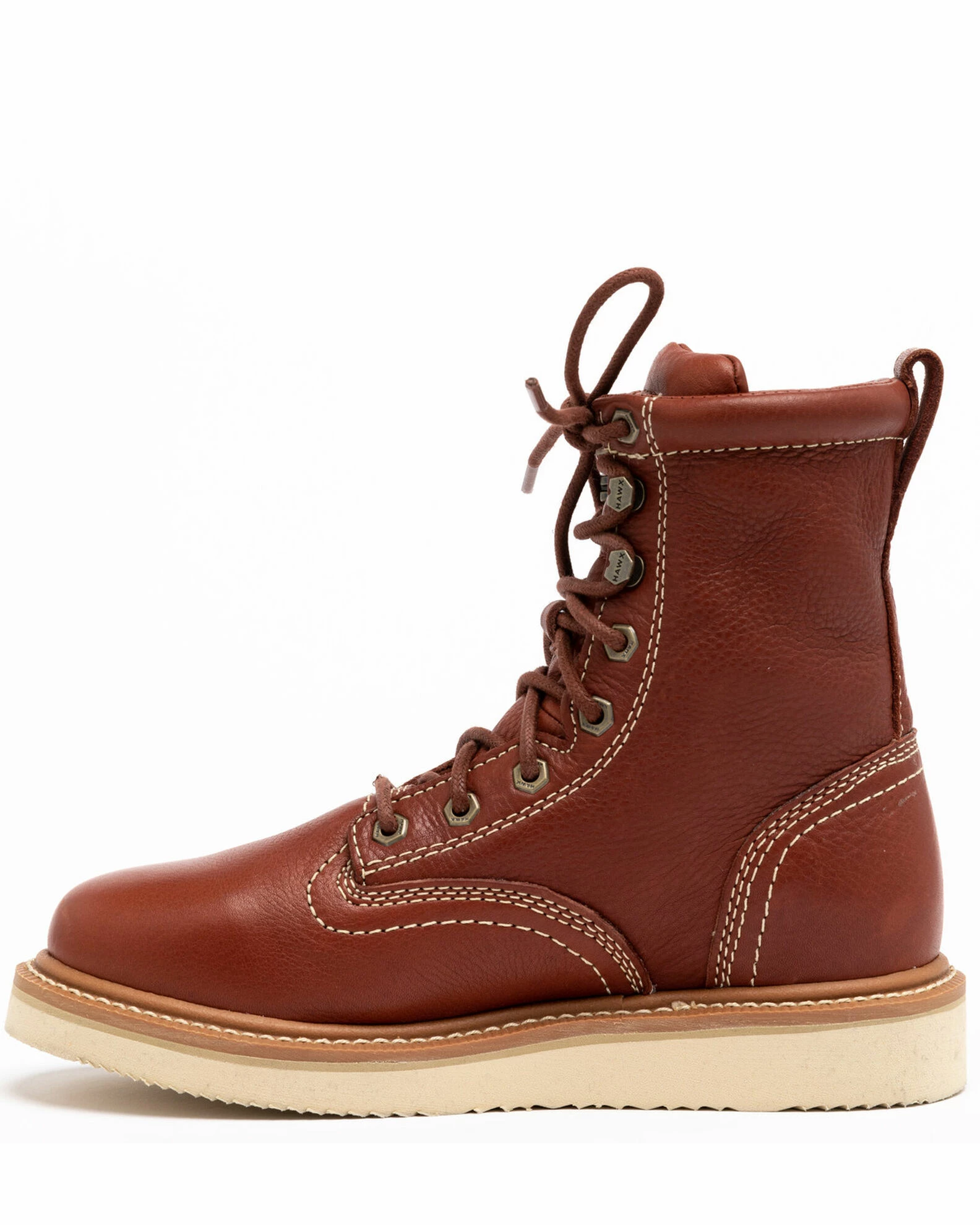 Hawx Men's 8" Lacer Work Boots - Soft Toe 5 Hawx Men's 8" Lacer Work Boots - Soft Toe - Image 3