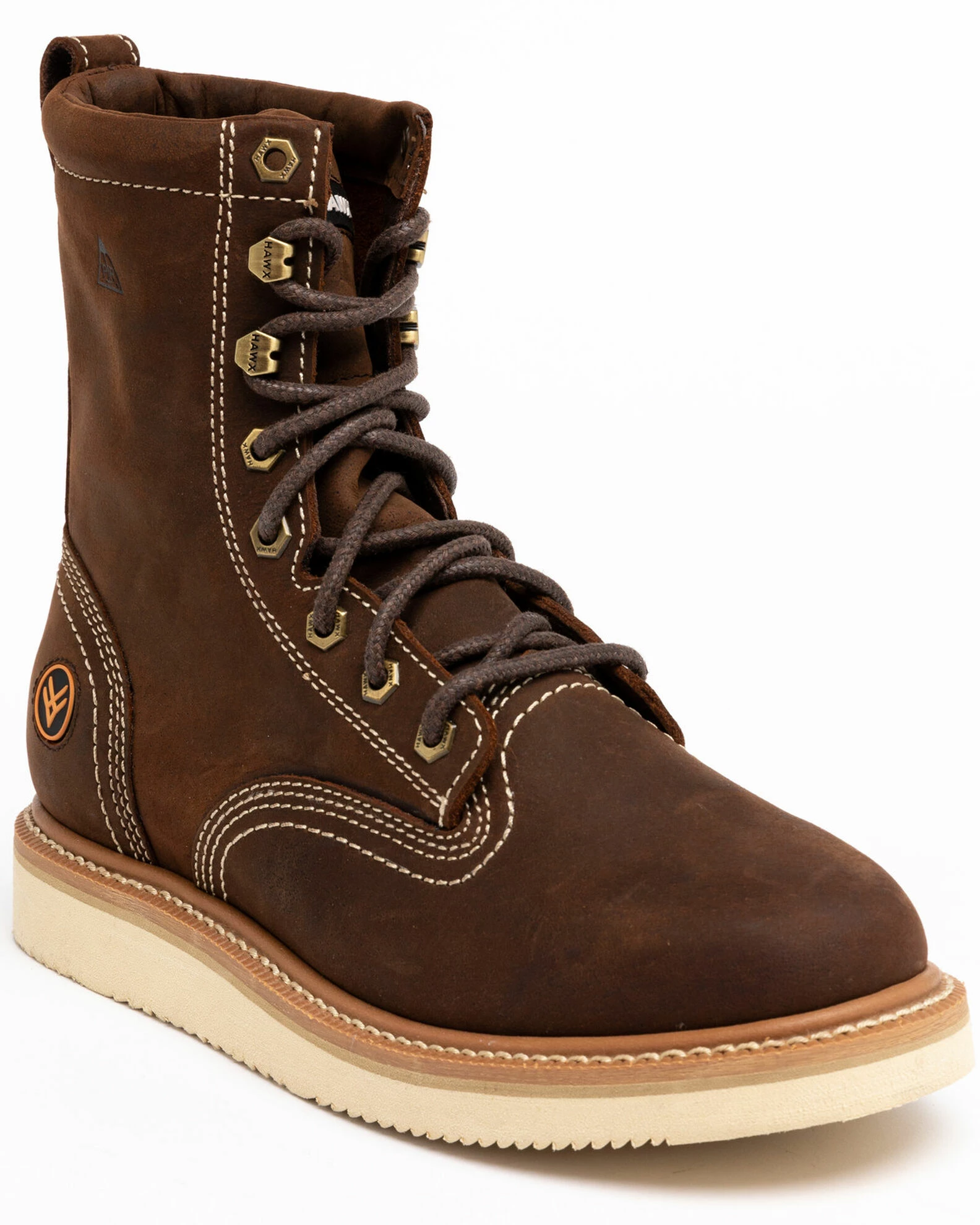 Hawx Men's 8" Lacer Work Boots - Soft Toe 3 Hawx Men's 8" Lacer Work Boots - Soft Toe