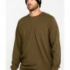Hawx Men's Olive Pocket Long Sleeve Work T-Shirt - Big 2 Hawx Men's Olive Pocket Long Sleeve Work T-Shirt - Big -Hawx Shop 2000283419 341 P1