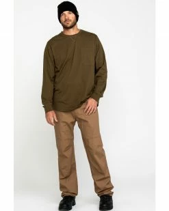 Hawx Men's Olive Pocket Long Sleeve Work T-Shirt - Big 14 Hawx Men's Olive Pocket Long Sleeve Work T-Shirt - Big -Hawx Shop 2000283419 341 P6
