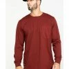 Hawx Men's Red Pocket Long Sleeve Work T-Shirt - Tall 1 Hawx Men's Red Pocket Long Sleeve Work T-Shirt - Tall -Hawx Shop 2000283422 600 P1