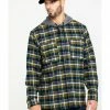 Hawx Men's Grey Plaid Hooded Flannel Work Shirt Jacket  -Hawx Shop 2000283461 020 P1