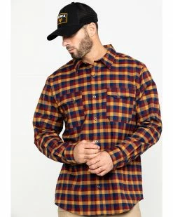 Hawx Men's Multi Fashion Stretch Plaid Flannel Long Sleeve Work Shirt 11 Hawx Men's Multi Fashion Stretch Plaid Flannel Long Sleeve Work Shirt -Hawx Shop 2000283466 900 P3