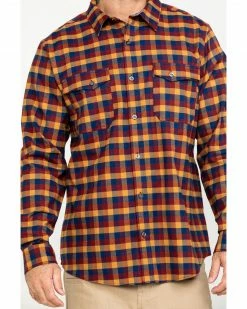 Hawx Men's Multi Fashion Stretch Plaid Flannel Long Sleeve Work Shirt 12 Hawx Men's Multi Fashion Stretch Plaid Flannel Long Sleeve Work Shirt -Hawx Shop 2000283466 900 P4