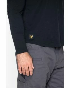Hawx Men's Solid Pocket Crew Tee - Big Black 12 Hawx Men's Solid Pocket Crew Tee - Big Black -Hawx Shop 2000284086 001 P4