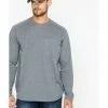 Hawx Men's Heather Grey Logo Crew Long Sleeve Work T-Shirt - Big 1 Hawx Men's Heather Grey Logo Crew Long Sleeve Work T-Shirt - Big -Hawx Shop 2000284087 070 P1