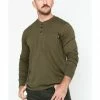 Hawx Men's Olive Pocket Henley Work Shirt - Big 1 Hawx Men's Olive Pocket Henley Work Shirt - Big -Hawx Shop 2000284090 341 P1