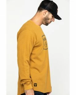 Hawx Men's Brown Box Logo Graphic Thermal Long Sleeve Work Shirt 11 Hawx Men's Brown Box Logo Graphic Thermal Long Sleeve Work Shirt -Hawx Shop 2000284122 200 P3