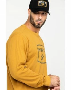 Hawx Men's Brown Box Logo Graphic Thermal Long Sleeve Work Shirt 13 Hawx Men's Brown Box Logo Graphic Thermal Long Sleeve Work Shirt -Hawx Shop 2000284122 200 P5