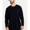 Hawx Men's Navy FR Pocket Long Sleeve Work T-Shirt - Tall  -Hawx Shop 2000284570 410 P1