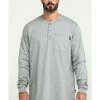 Hawx Men's Men's Flame Resistant Pocket Henley Long Sleeve Work Shirt  Navy -Hawx Shop 2000284571 040 P1