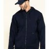 Hawx Men's FR Zip Up Fleece Work Hoodie - Tall Navy 1 Hawx Men's FR Zip Up Fleece Work Hoodie - Tall Navy -Hawx Shop 2000284577 410 P1