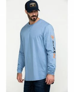 Hawx Men's FR Logo Long Sleeve Work T-Shirt - Big & Tall 10 Hawx Men's FR Logo Long Sleeve Work T-Shirt - Big & Tall -Hawx Shop 2000284582 400 P3
