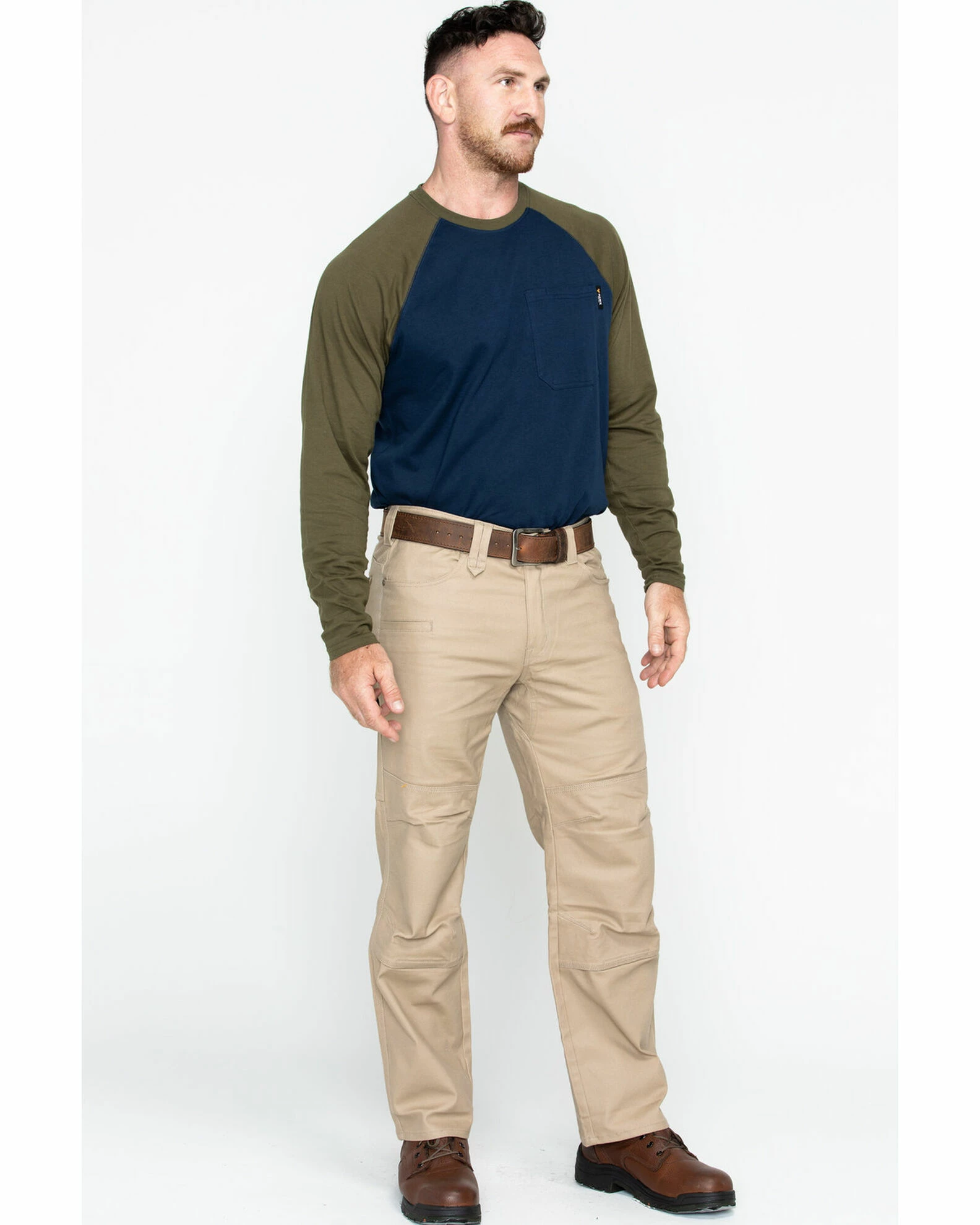 Hawx Men's Stretch Canvas Utility Work Pants - Big Beige/khaki 8 Hawx Men's Stretch Canvas Utility Work Pants - Big Beige/khaki - Image 6