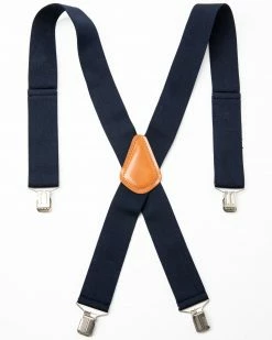 Hawx Men's Navy Work Suspenders