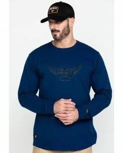 Hawx Men's Wings Graphic Thermal Long Sleeve Work T-Shirt 12 Hawx Men's Wings Graphic Thermal Long Sleeve Work T-Shirt -Hawx Shop 2000291196 400 P5