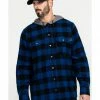 Hawx Men's Monteta Plaid Hooded Long Sleeve Shirt Work Jacket Blue 2 Hawx Men's Monteta Plaid Hooded Long Sleeve Shirt Work Jacket Blue -Hawx Shop 2000291202 400 P1