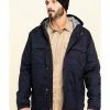 Hawx Men's Navy FR Duck Hooded Work Jacket 1 Hawx Men's Navy FR Duck Hooded Work Jacket -Hawx Shop 2000291230 410 P1