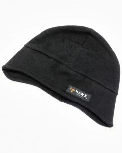 Hawx Men's Fleece 2-In-1 Hat & Face MaskĀ Black
