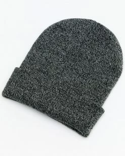 Hawx® Men's Heather Charcoal Logo Patch Beanie 8 Hawx® Men's Heather Charcoal Logo Patch Beanie -Hawx Shop 2000291250 022 P3