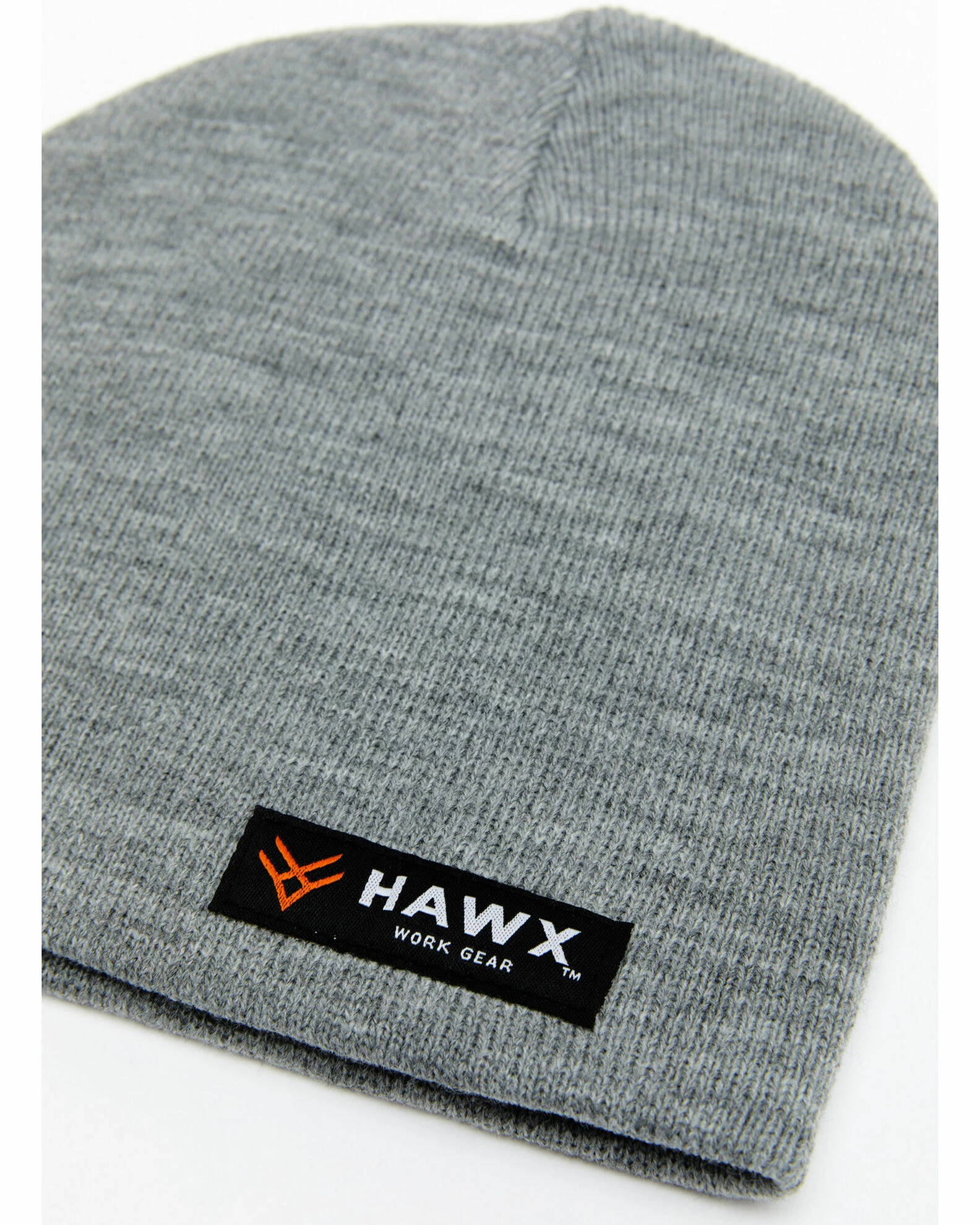 Hawx® Men's Grey Bar Logo Skull Cap 4 Hawx® Men's Grey Bar Logo Skull Cap - Image 2