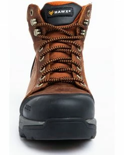 Hawx Men's Rust Waterproof Work Boots - Composite Toe Rust Copper -Hawx Shop 2000295098 220 P4