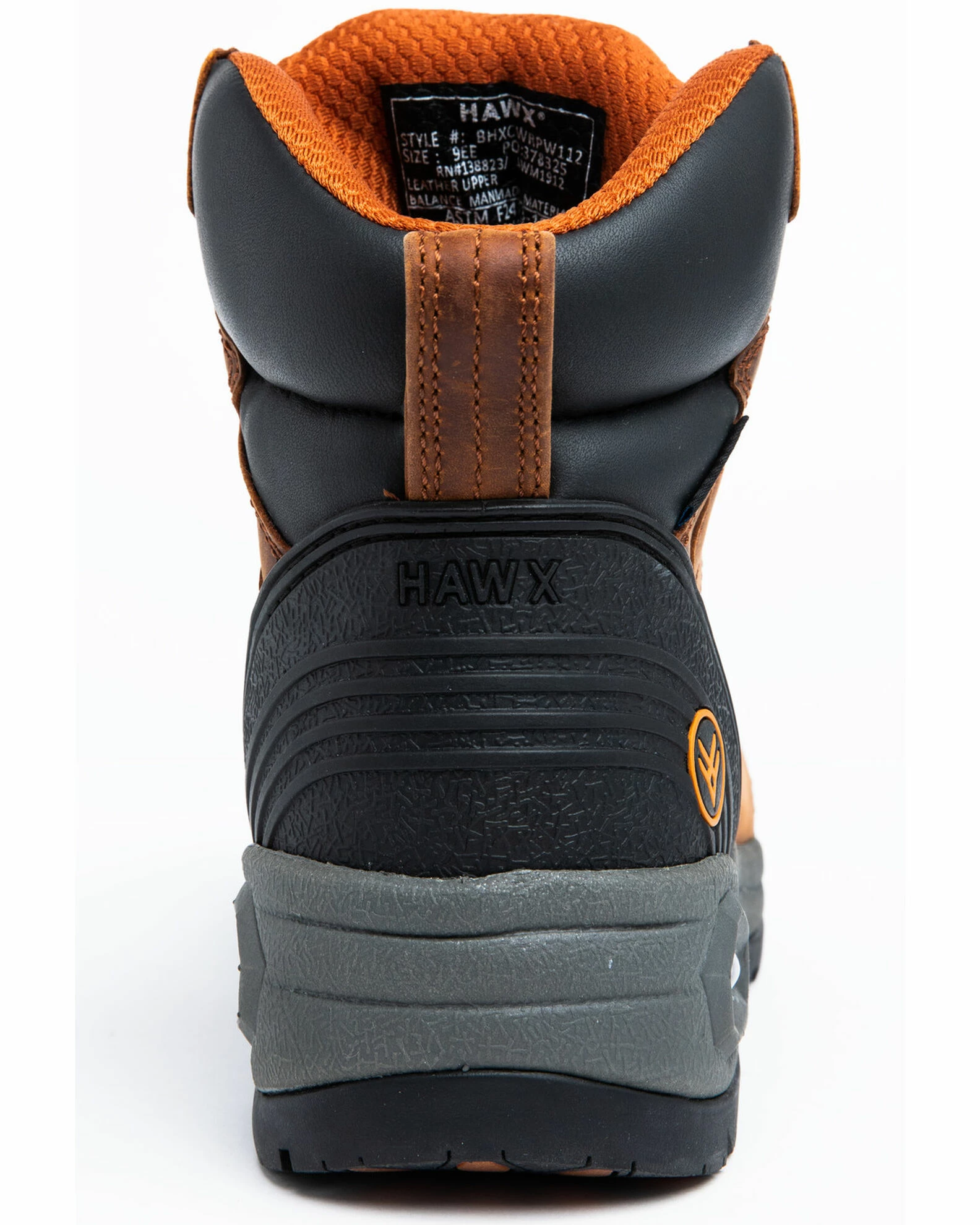 Hawx Men's Rust Waterproof Work Boots - Soft Toe Rust Copper 7 Hawx Men's Rust Waterproof Work Boots - Soft Toe Rust Copper - Image 5